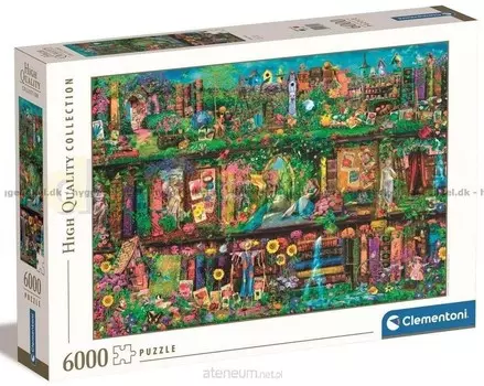 Пазл 6000 садовая полка 36532 Clementoni