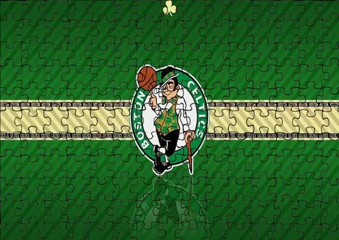 Пазл 96 деталей: Nba Boston Celtics + сумка с принтом bez marki