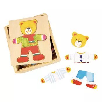 Пазл Bigjigs Toys, Мистер Тедди Мишка