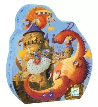 Пазл Djeco Дракон, 54 шт.