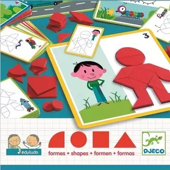 Пазл Djeco, Eduludo Фигурки