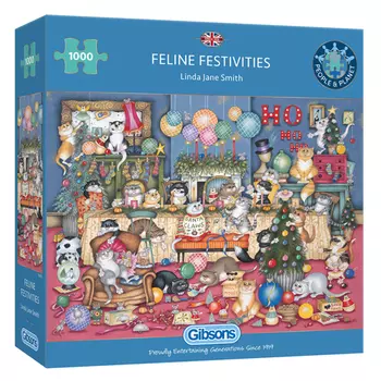 Пазл Feline Festivities