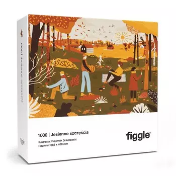 Пазл FigGLE / Осеннее счастье 1000 шт.