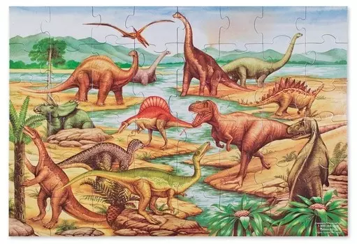Пазл Melissa & Doug, Динозавры