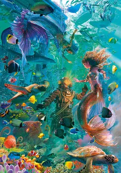 Пазл Ravensburger, 2D, Под поверхностью, 9000 шт.