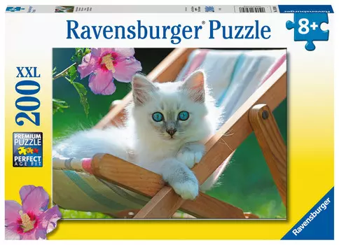 Пазл Ravensburger для детей XXL Cats, 200 шт.
