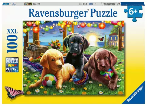 Пазл Ravensburger для детей XXL Dogs, 100 шт.