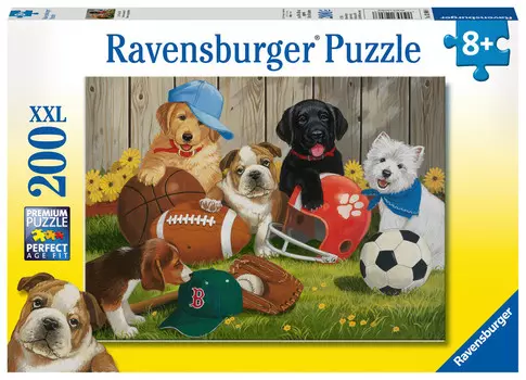 Пазл Ravensburger для детей XXL Dogs, 200 шт.