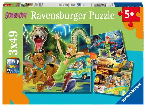 Пазл Ravensburger, Scooby Doo, 3х49 шт.