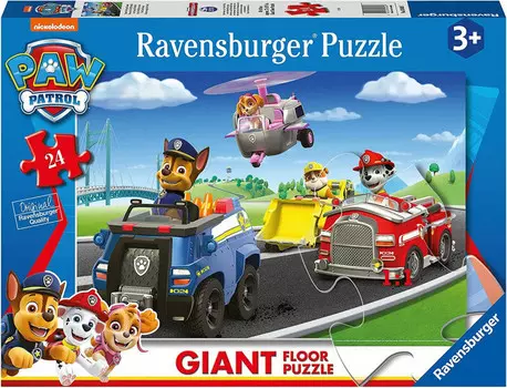Пазл Ravensburger, XXL, Paw Patrol, 24 шт.