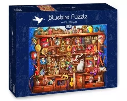 Пазл Синяя птица, В Старом Магазине, 2000 шт. Bluebird