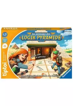 Пазл TIPTOI DAS GEHEIMNIS DER LOGIK-PYRAMIDE Ravensburger, цвет mehrfarbig