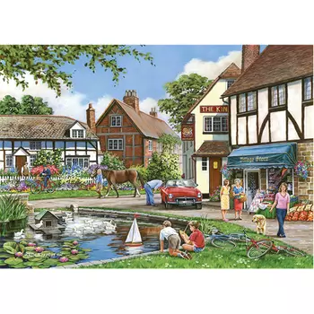 Пазлы A Busy Day 1000 Piece Puzzle