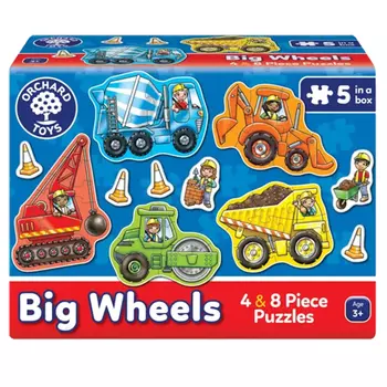 Пазлы Big Wheels Puzzles