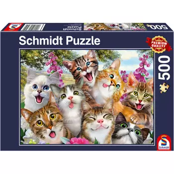Пазлы Cat Selfie Puzzle (500 Pieces)