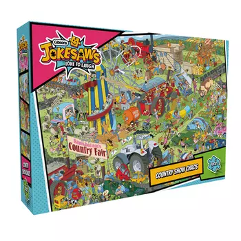Пазлы Jokesaws: Country Show Chaos 1000 Piece