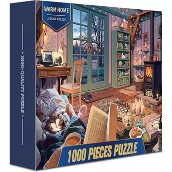 Пазлы Lele Warm Home, 1000 деталей