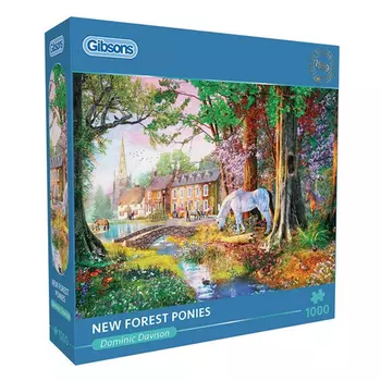 Пазлы New Forest Ponies