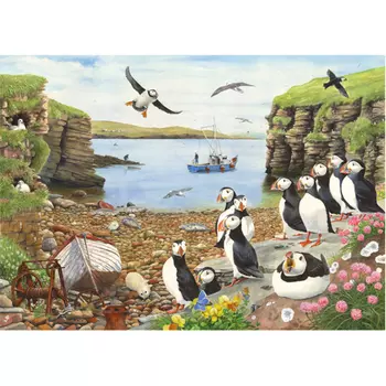 Пазлы Puffin Parade Big 500 Puzzle