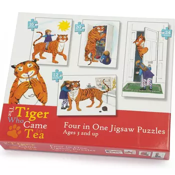 Пазлы Tiger 4 :1 Puzzle