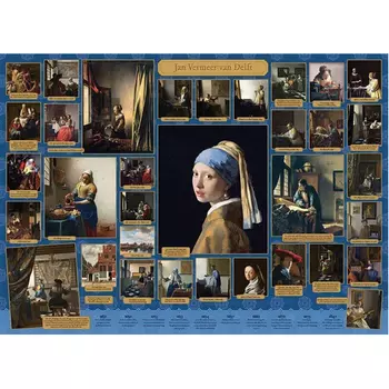 Пазлы Vermeer 1000 Piece Puzzle