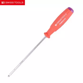 PB SWISSTOOLS Швейцарская двухкомпонентная шестигранная отвертка с шаровой головкой 5*140 мм, инструмент для ремонта PB 8206.S5-140