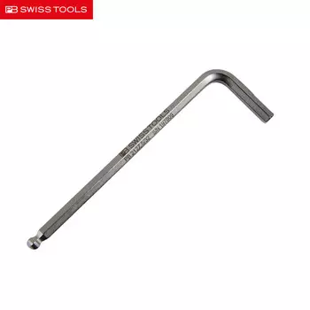 PB SWISSTOOLS Швейцарский британский шестигранный ключ с шаровой головкой L-образного типа 5/32 дюйма*22*80 мм PB 212Z.5/32