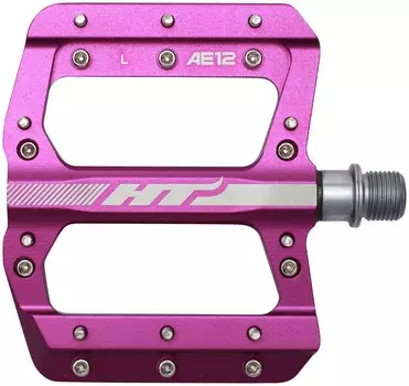Педали AE12 HT Components, фиолетовый