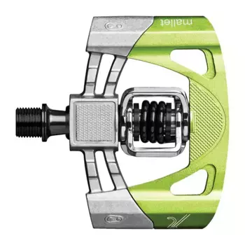 Педали Crankbrothers Mallet 2, зеленый