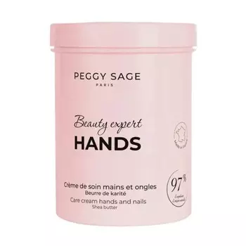 Peggy Sage, Beauty Expert Hands Защитный крем для рук и ногтей с маслом ши, 300 мл