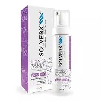 Пенка для интимной гигиены для девочек, 200 мл Solverx, Little Princess