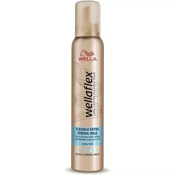 Пенка для укладки волос Wellaflex Extra Strong, 200 мл