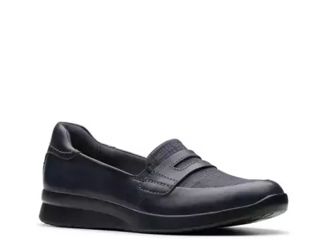 Пенни-лоферы Clarks Ellowyn, темно-синие