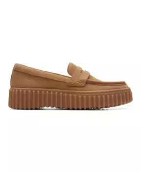 Пенни лоферы Clarks, коричневый