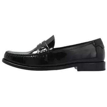 Пенни Лоферы Женские Черные Saint Laurent