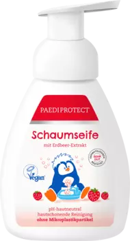 Пенное мыло клубника 250 мл PAEDIPROTECT