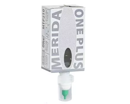 Пенное мыло Merida MTP210 ONE PLUS, одноразовый картридж 700 г, аромат розы - меда - ванили