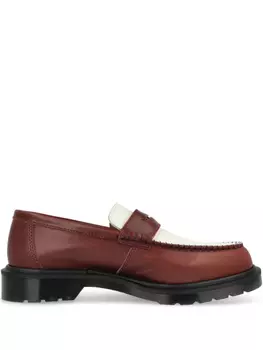 Пентон мокасины Dr. Martens, красный