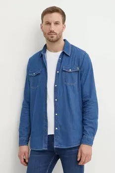 Pepe Jeans УЗКИЕ ДЖИНСЫ, темно-синий