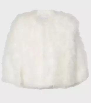Перьевая куртка Yves Salomon, Meringue