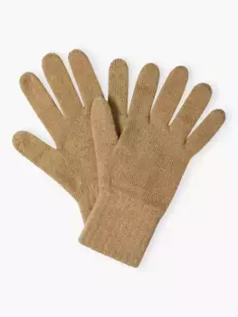 Перчатки Brora Cashmere, кэмел