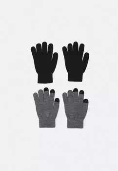 Перчатки Even&Odd, цвет black/grey