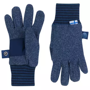 Перчатки Finkid Sormikas Knit, темно-синий