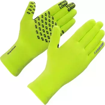 Перчатки GripGrab Waterproof Knitted, желтый