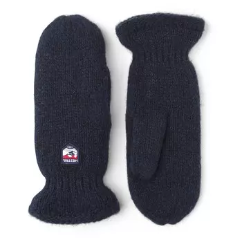 Перчатки Hestra Basic Wool Mitt, темно синий