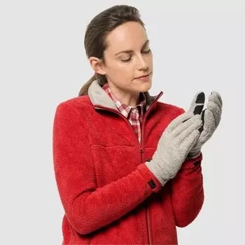 Перчатки Jack Wolfskin Chilly Walk, серый
