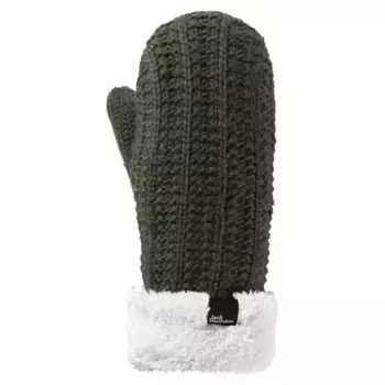 Перчатки Jack Wolfskin Highloft Knit, зеленый