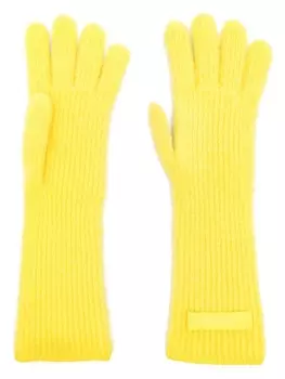 Перчатки Jacquemus Les Gants Gros, желтый