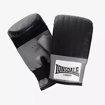 Перчатки кожаные про митенка Lonsdale