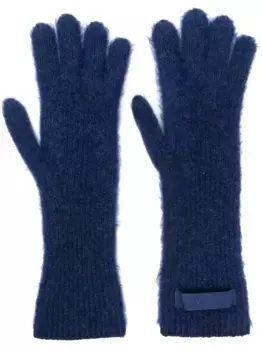 Перчатки Les Gants Gros JACQUEMUS, синий